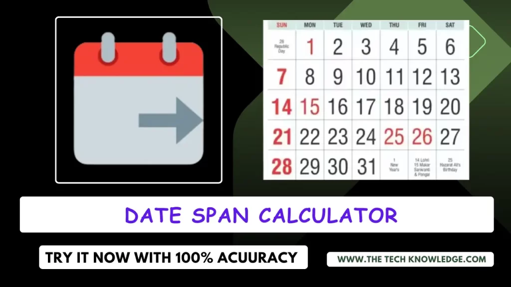 Date Span Calculator.